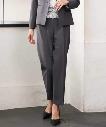 FMLAG03260 MICHEL KLEIN [セットアップ対応]ストレッチテーパードパンツ