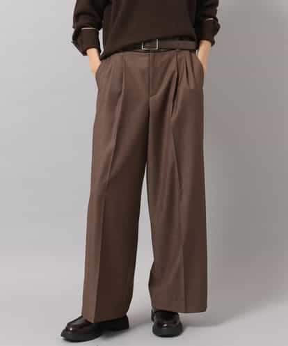 FMLAG51270 MICHEL KLEIN パイピングワイドパンツ