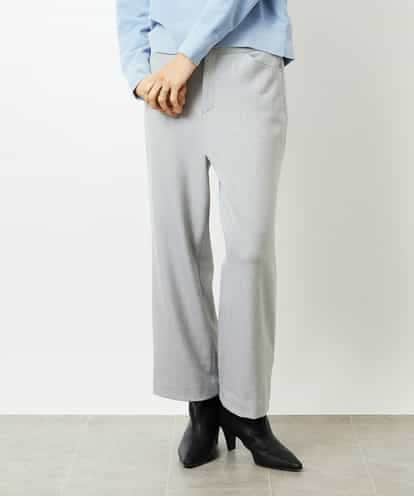 FMLBD30180 MICHEL KLEIN ［定番人気］ストレッチ裏起毛ワイドパンツ