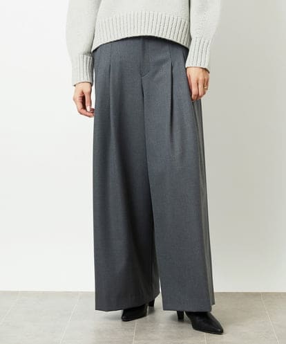 FMLBE28220  2タックワイドパンツ