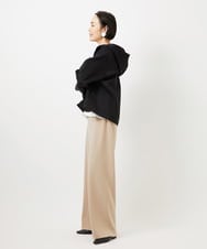 FMLDD02220 MICHEL KLEIN(ミッシェルクラン) [リラックスボトム]シームレスワイドパンツ ベージュ