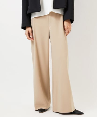 FMLDD02220 MICHEL KLEIN [リラックスボトム]シームレスワイドパンツ