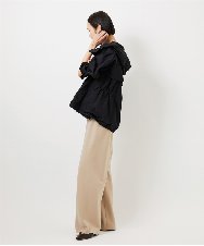 FMLDD02220 MICHEL KLEIN(ミッシェルクラン) [リラックスボトム]シームレスワイドパンツ ベージュ