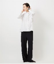 FMLDD02220 MICHEL KLEIN(ミッシェルクラン) [リラックスボトム]シームレスワイドパンツ ベージュ