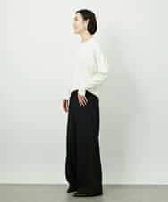 FMLDD02220 MICHEL KLEIN(ミッシェルクラン) [リラックスボトム]シームレスワイドパンツ ベージュ
