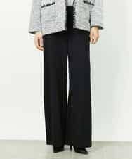 FMLDD02220 MICHEL KLEIN(ミッシェルクラン) [リラックスボトム]シームレスワイドパンツ ベージュ