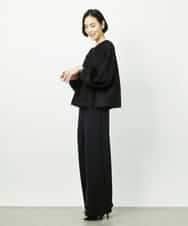 FMLDD02220 MICHEL KLEIN(ミッシェルクラン) [リラックスボトム]シームレスワイドパンツ ベージュ
