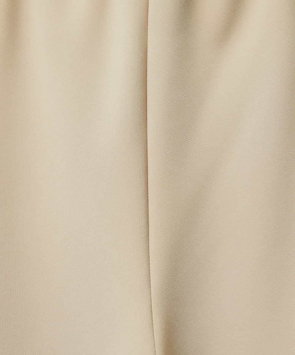 FMLDD02220 MICHEL KLEIN(ミッシェルクラン) [リラックスボトム]シームレスワイドパンツ ベージュ