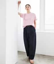 FMLGD01450 MICHEL KLEIN(ミッシェルクラン) [セットアップ対応]デニムバレルパンツ ネイビー