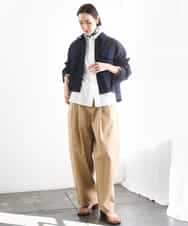 FMLGD02240 MICHEL KLEIN(ミッシェルクラン) チノバレルパンツ ベージュ