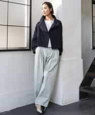 FMLGD02240 MICHEL KLEIN(ミッシェルクラン) チノバレルパンツ ベージュ