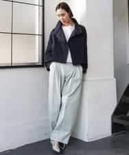 FMLGD02240 MICHEL KLEIN(ミッシェルクラン) チノバレルパンツ ベージュ