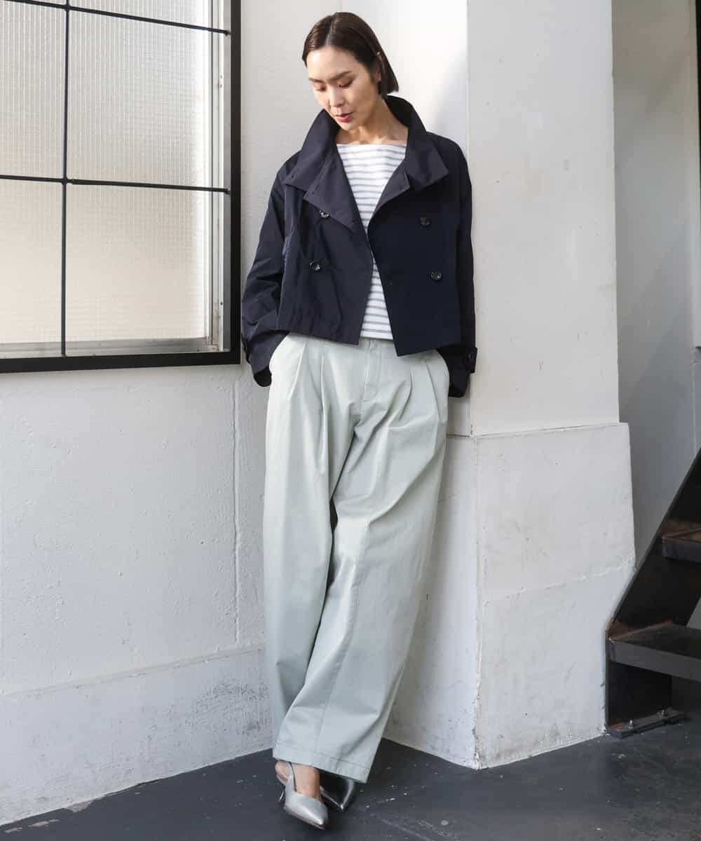 FMLGD02240 MICHEL KLEIN(ミッシェルクラン) チノバレルパンツ ベージュ