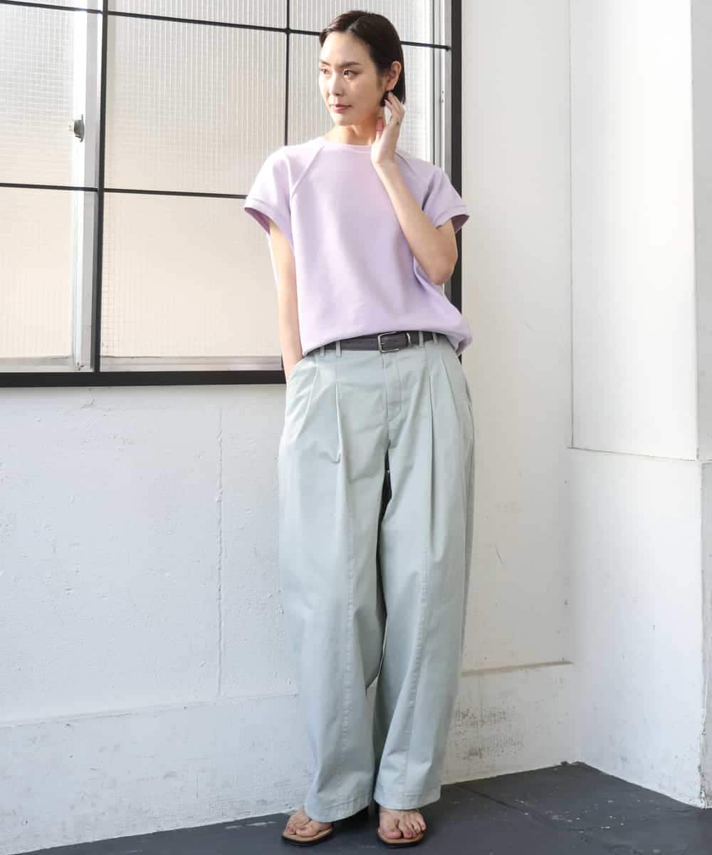 FMLGD02240 MICHEL KLEIN(ミッシェルクラン) チノバレルパンツ ベージュ