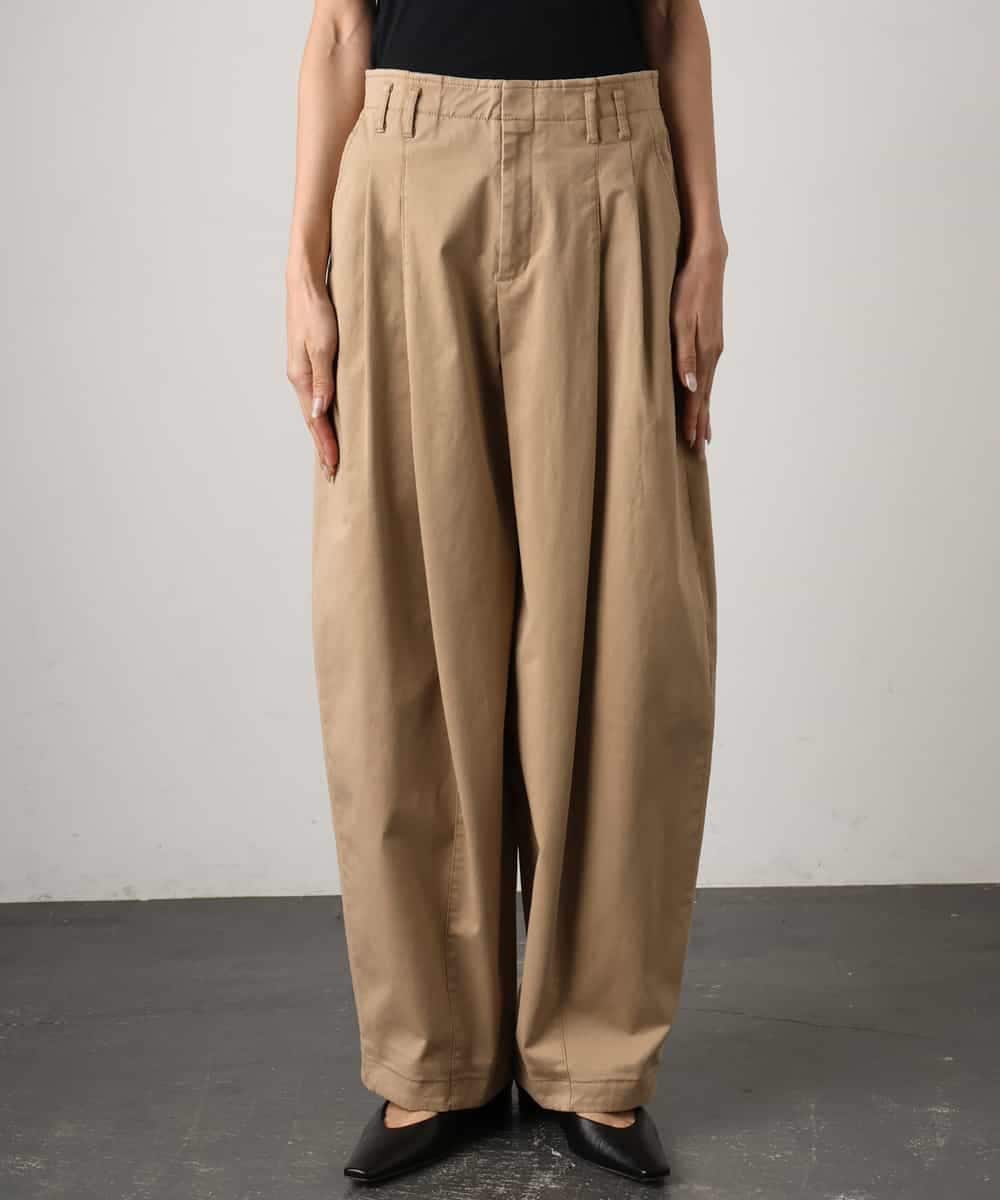 FMLGD02240 MICHEL KLEIN(ミッシェルクラン) チノバレルパンツ ベージュ