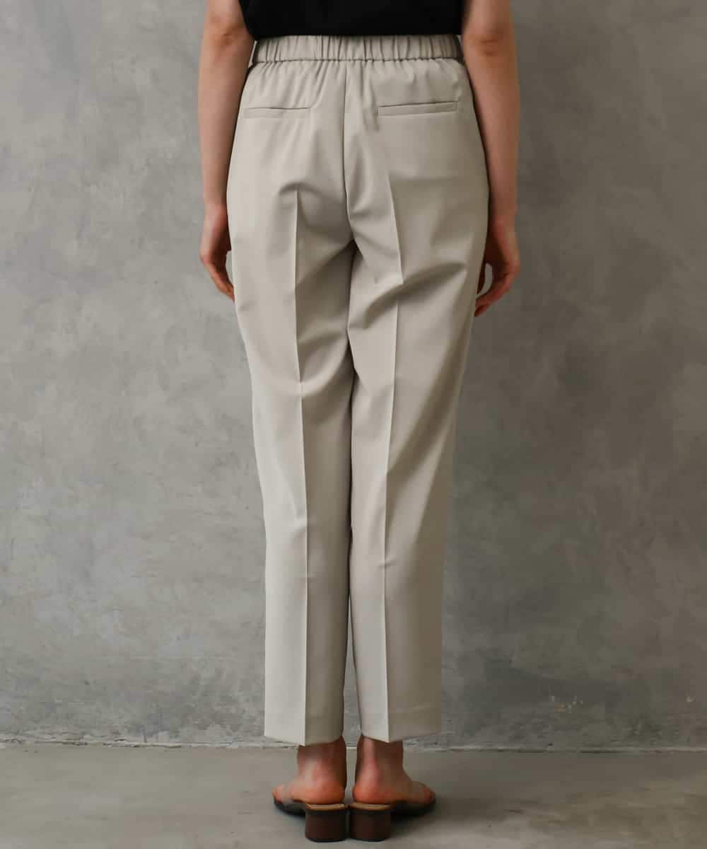 FMLGD06220 MICHEL KLEIN(ミッシェルクラン) [リラックスボトム]テーパードパンツ ベージュ