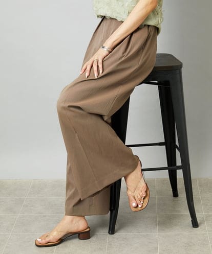 FMLGD22260 MICHEL KLEIN 2タックワイドチノパンツ