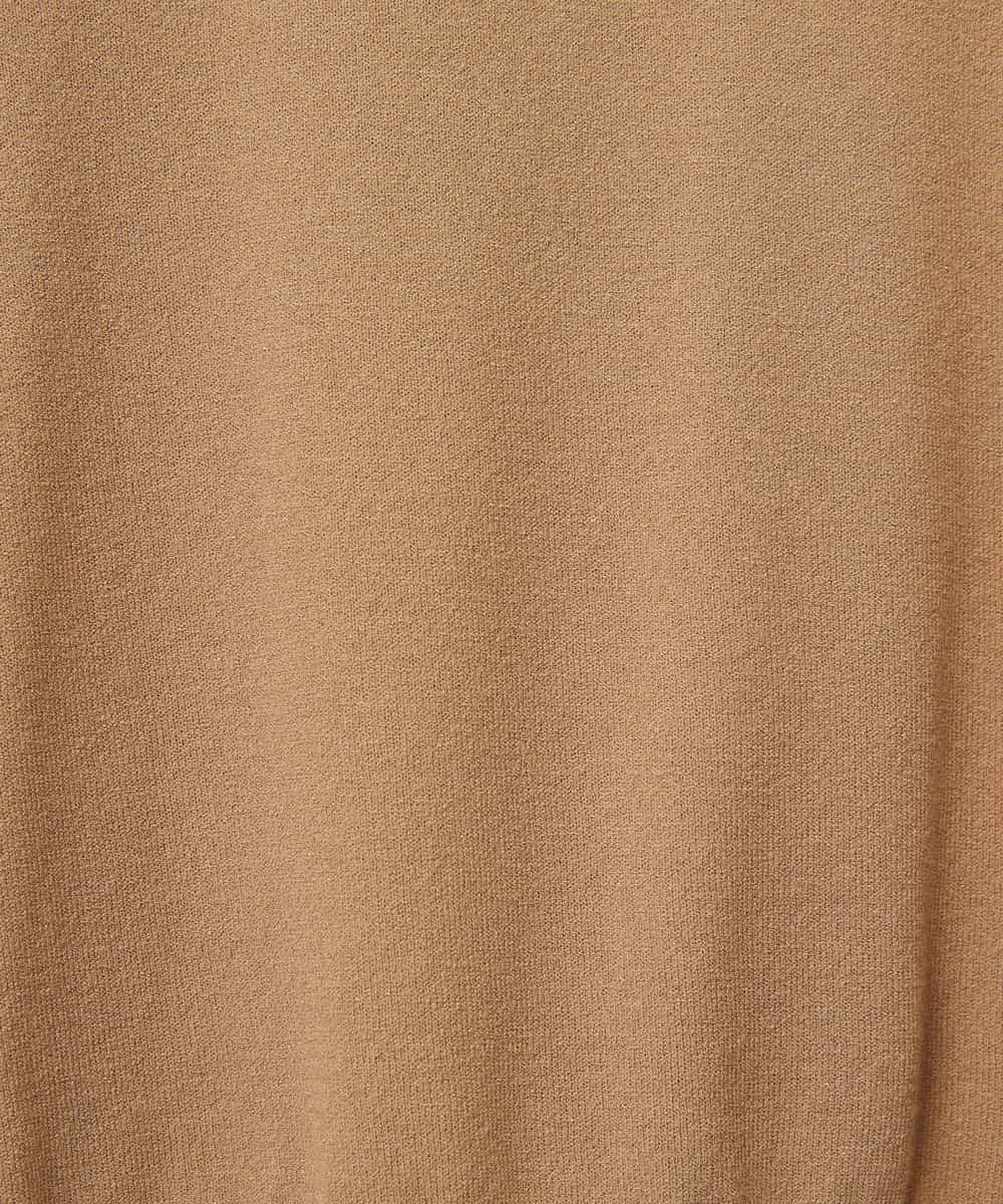 FMSDD13230 MICHEL KLEIN(ミッシェルクラン) コンパクトクルーネックカーディガン ベージュ