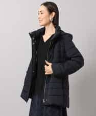 FMVBG40570 MICHEL KLEIN(ミッシェルクラン) [定番人気]ストレッチダウンジャケット ネイビー