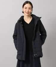 FMVBG40570 MICHEL KLEIN(ミッシェルクラン) [定番人気]ストレッチダウンジャケット ネイビー