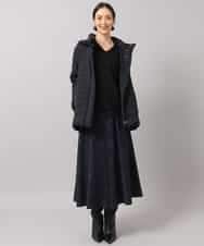 FMVBG40570 MICHEL KLEIN(ミッシェルクラン) [定番人気]ストレッチダウンジャケット ネイビー