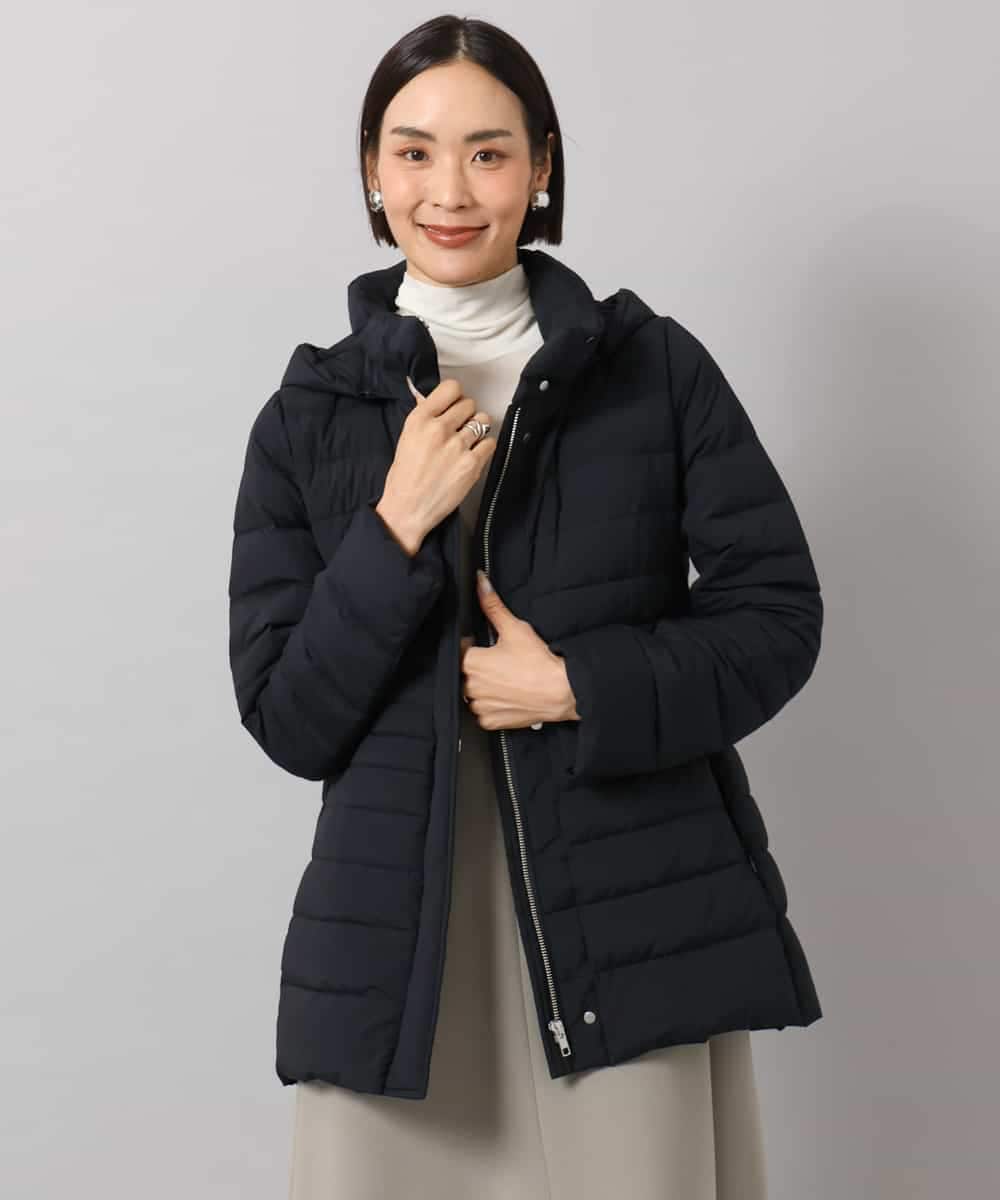 FMVBG40570 MICHEL KLEIN(ミッシェルクラン) [定番人気]ストレッチダウンジャケット ネイビー