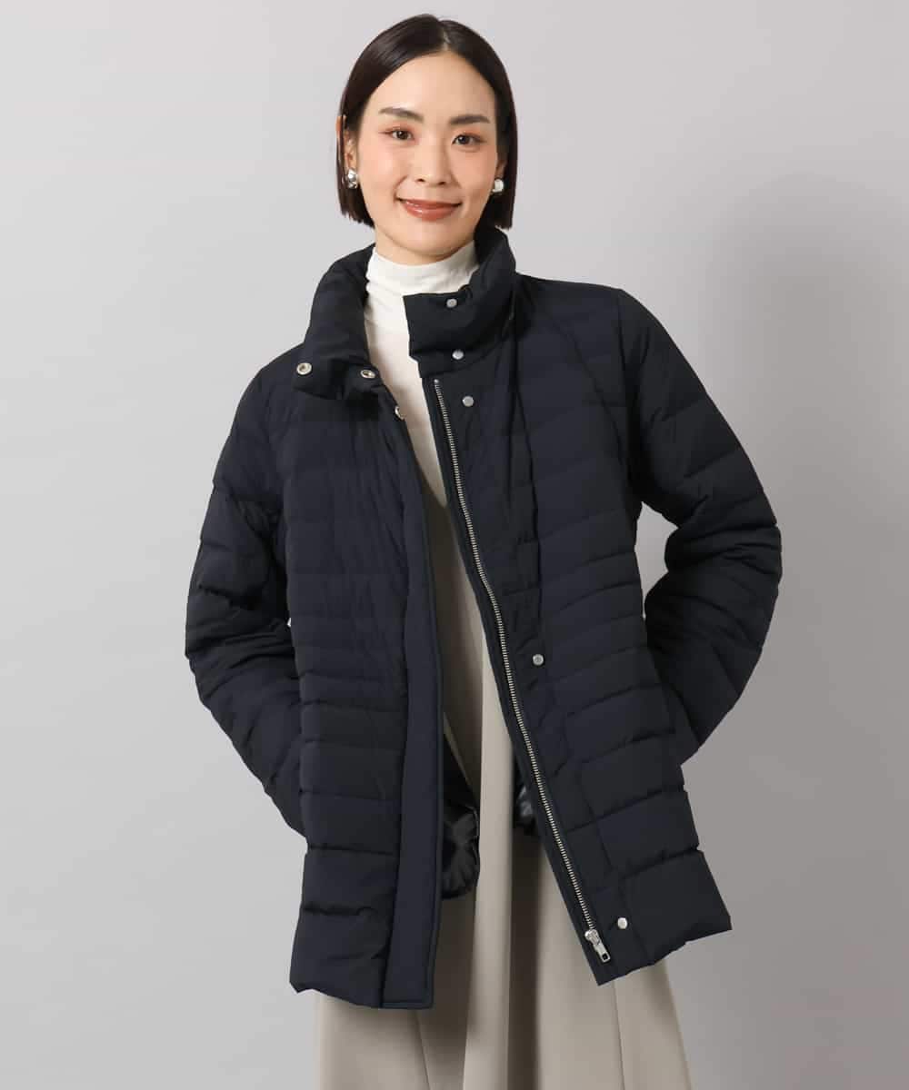 FMVBG40570 MICHEL KLEIN(ミッシェルクラン) [定番人気]ストレッチダウンジャケット ネイビー