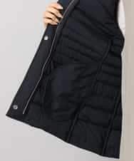 FMVBG40570 MICHEL KLEIN(ミッシェルクラン) [定番人気]ストレッチダウンジャケット ネイビー