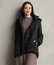 FMVBG40570 MICHEL KLEIN(ミッシェルクラン) [定番人気]ストレッチダウンジャケット ブラック