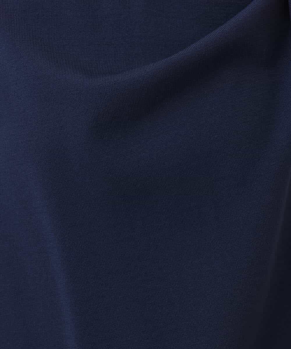 FOFHD60130 MK MICHEL KLEIN(MK ミッシェルクラン) [UVカット/接触冷感/洗える]Vネックニットプルオーバー レモンイエロー