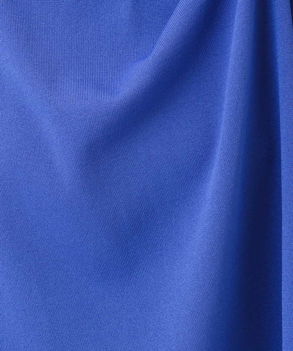 FOFHD60130 MK MICHEL KLEIN(MK ミッシェルクラン) [UVカット/接触冷感/洗える]Vネックニットプルオーバー レモンイエロー
