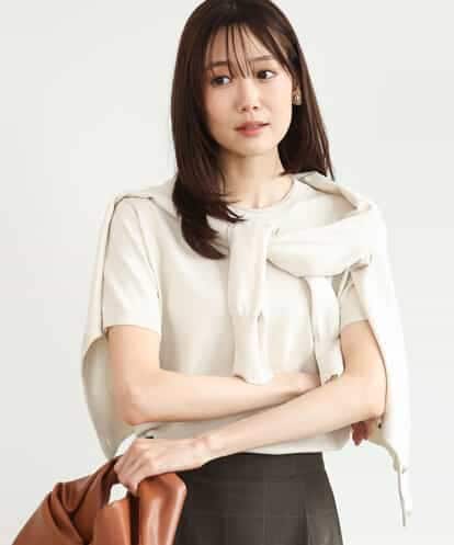 FOFJD20170 MK MICHEL KLEIN [洗える]カラーニットアンサンブル