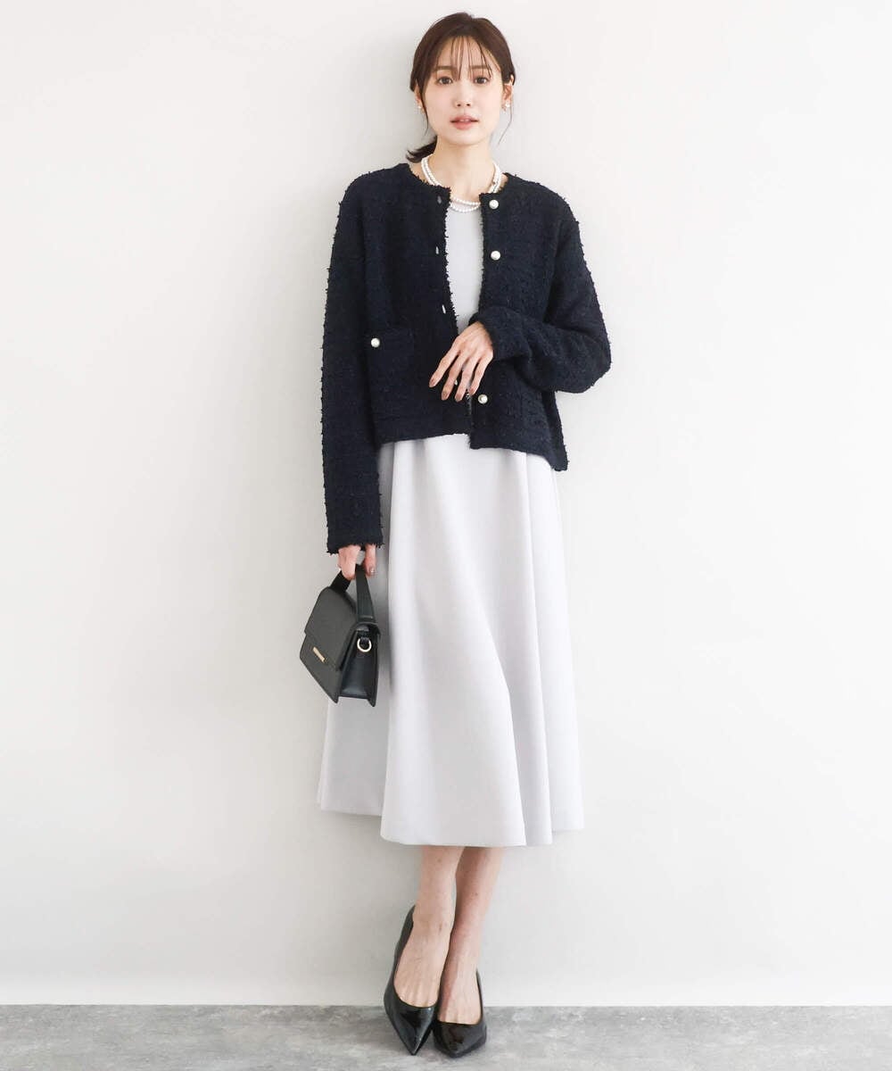 FR2FD94050 MK MICHEL KLEIN(MK ミッシェルクラン) ロングパールネックレス シルバー