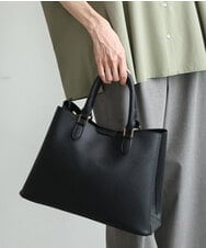 FR5JD20140 MK MICHEL KLEIN(MK ミッシェルクラン) スクエア2wayバッグ ブラック