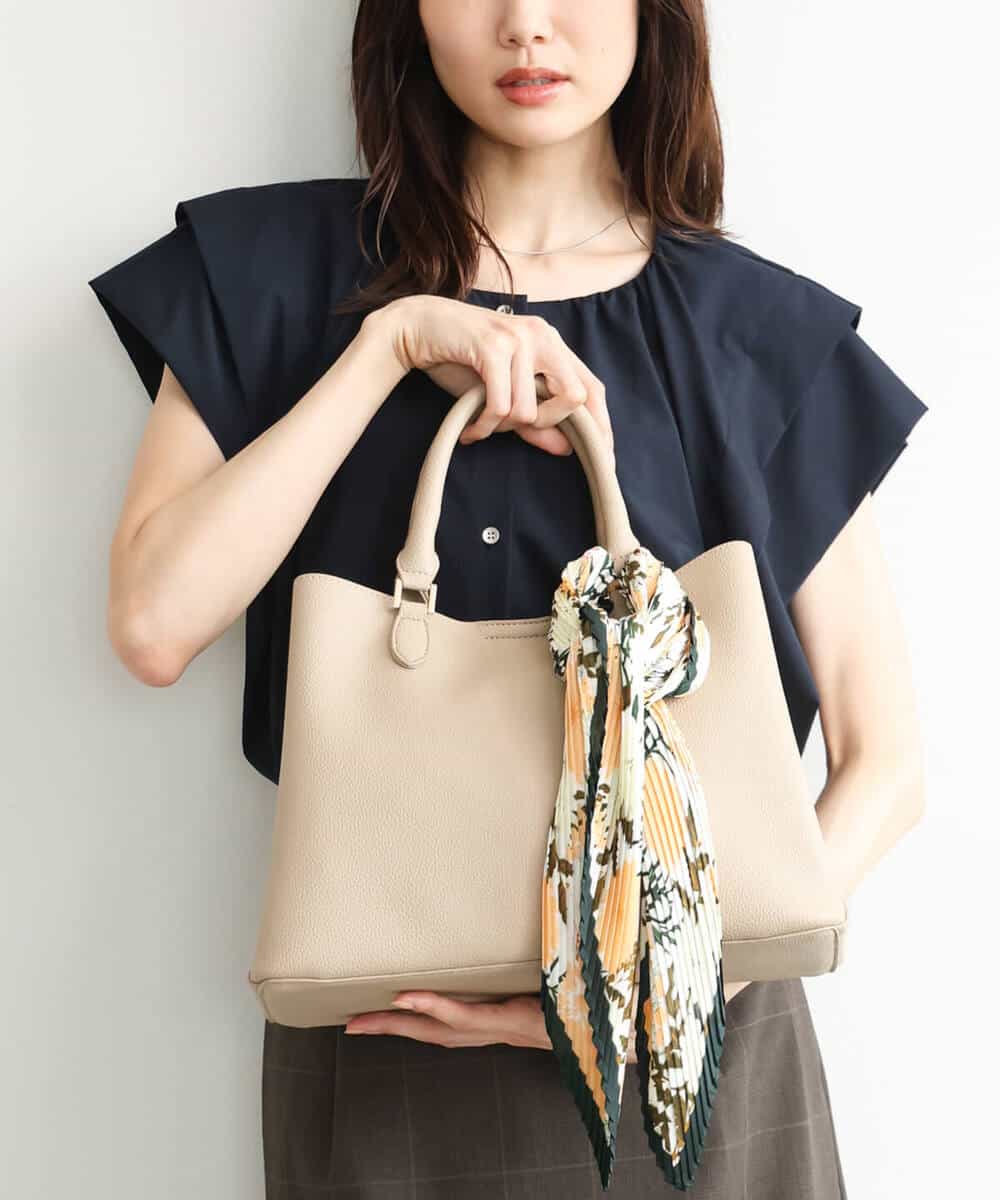 FR5JD20140 MK MICHEL KLEIN(MK ミッシェルクラン) スクエア2wayバッグ ブラック