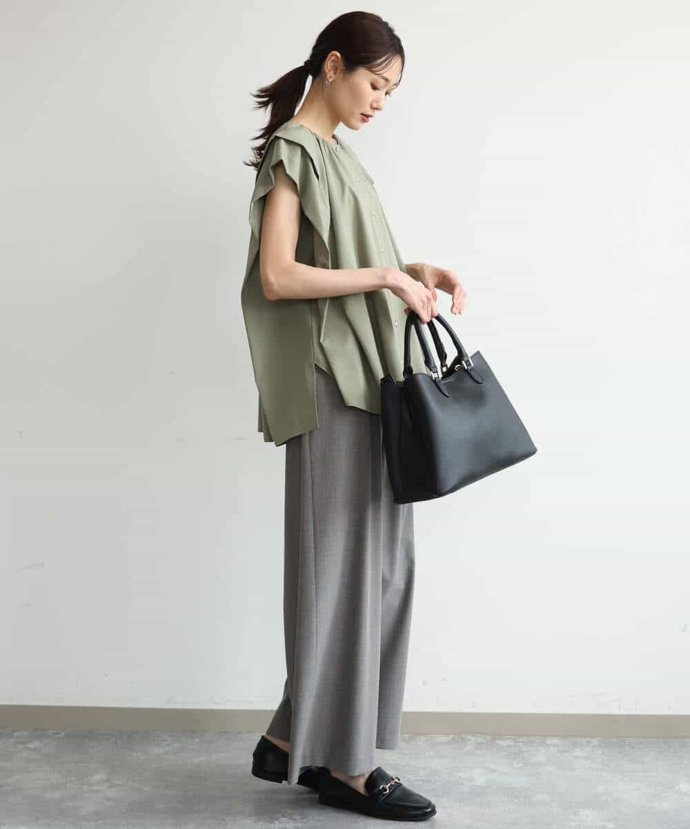 FR5JD20140 MK MICHEL KLEIN(MK ミッシェルクラン) スクエア2wayバッグ ブラック