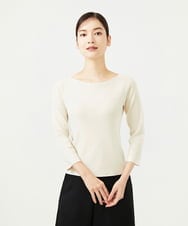 GBFAD02250 Sybilla(シビラ) レーヨンストレッチプルオーバー アイボリー