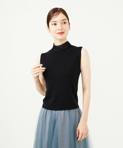 GBFAD32300  レースハイネックプルオーバー