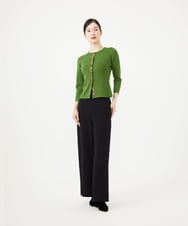 GBFAG50360 Sybilla(シビラ) カラーボタンカーディガン グリーン