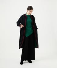 GBFCD01330 Sybilla(シビラ) アシンメトリーハイネックニット グリーン