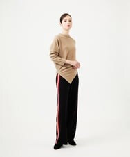 GBFCD01330 Sybilla(シビラ) アシンメトリーハイネックニット ベージュ