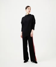 GBFCD01330 Sybilla(シビラ) アシンメトリーハイネックニット ブラック