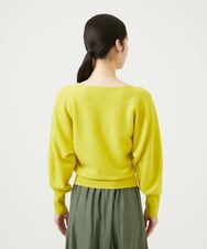 GBFED03450 Sybilla(シビラ) カシミヤドルマンスリーブニット イエロー
