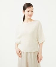 GBFGA70300 Sybilla(シビラ) ペーパーヤーンドルマンプルオーバー アイボリー
