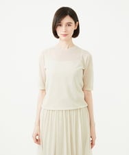 GBFGF01300 Sybilla(シビラ) レイヤード風シアーニット アイボリー