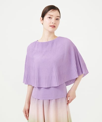 GBFHD01330 Sybilla ケープデザインニット