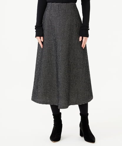 GBHAH06500 Sybilla ワッフルツイードスカート