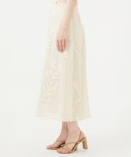 GBHHD03630 Sybilla(シビラ) アップリケシアースカート ベージュ