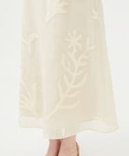 GBHHD03630 Sybilla(シビラ) アップリケシアースカート ベージュ