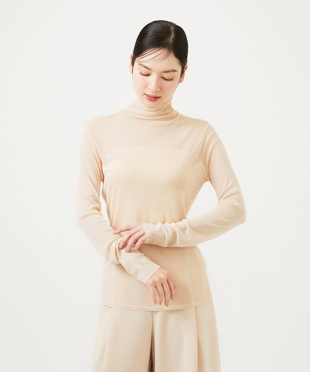 GBKEE07300 Sybilla(シビラ) シルクチュールシアータートル ベージュ